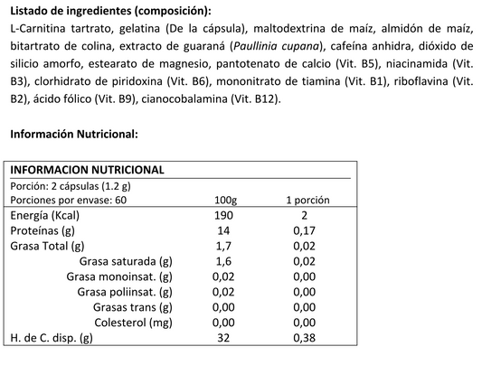 Fat Lipo Therm Hombre 120 caps