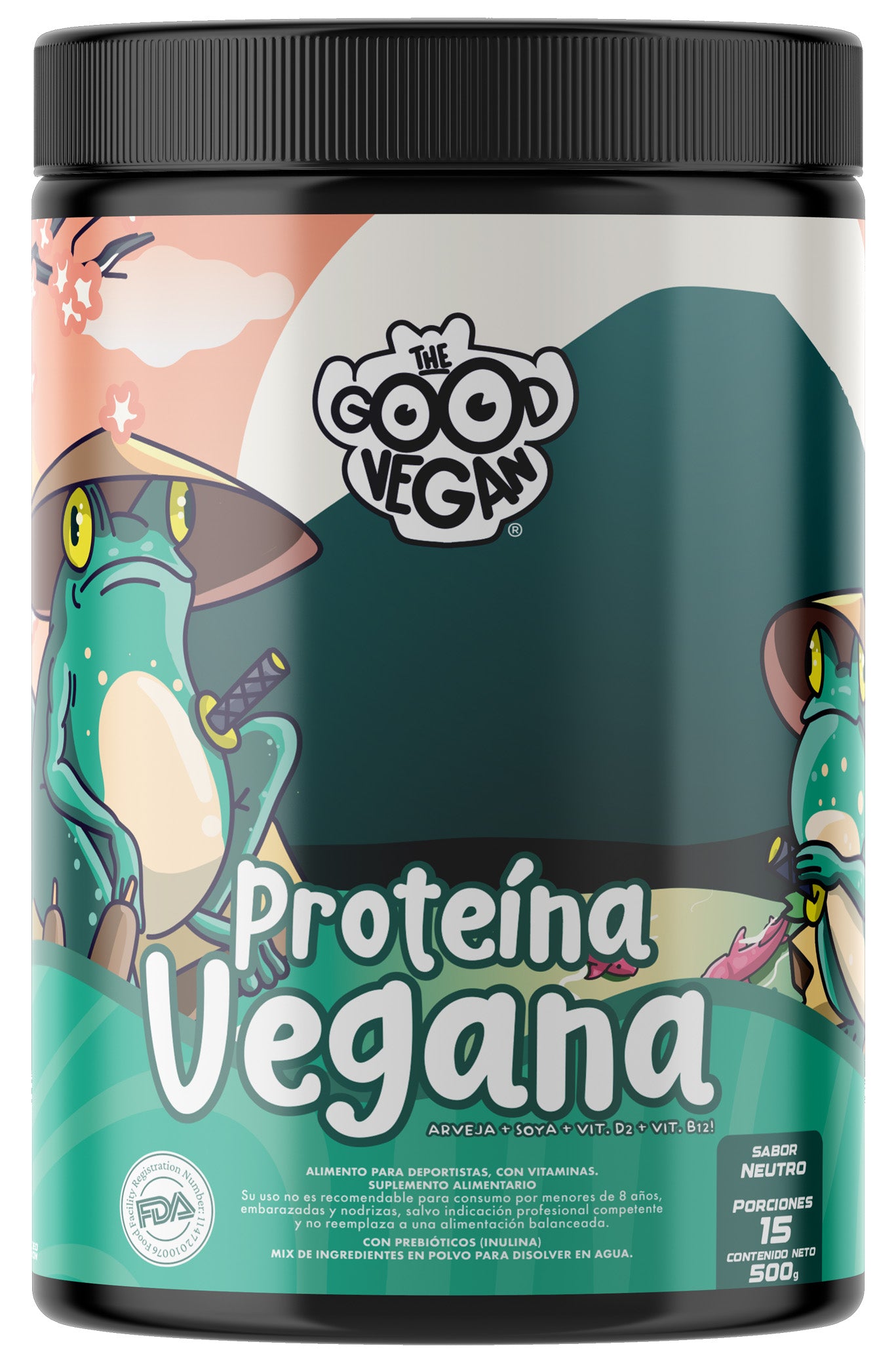 Proteína Vegana Cinnamon Roll 500g