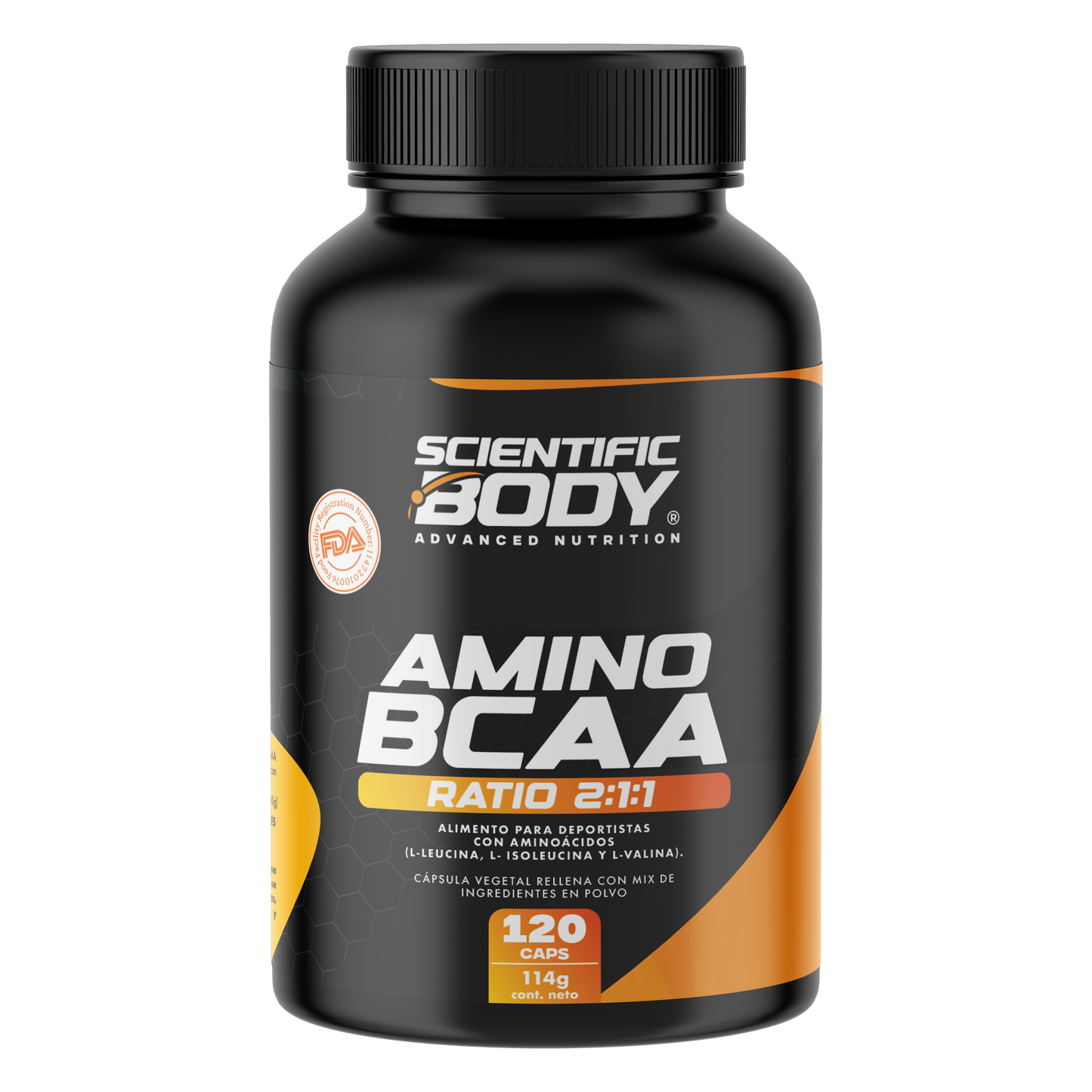 BCAA 120 cápsulas