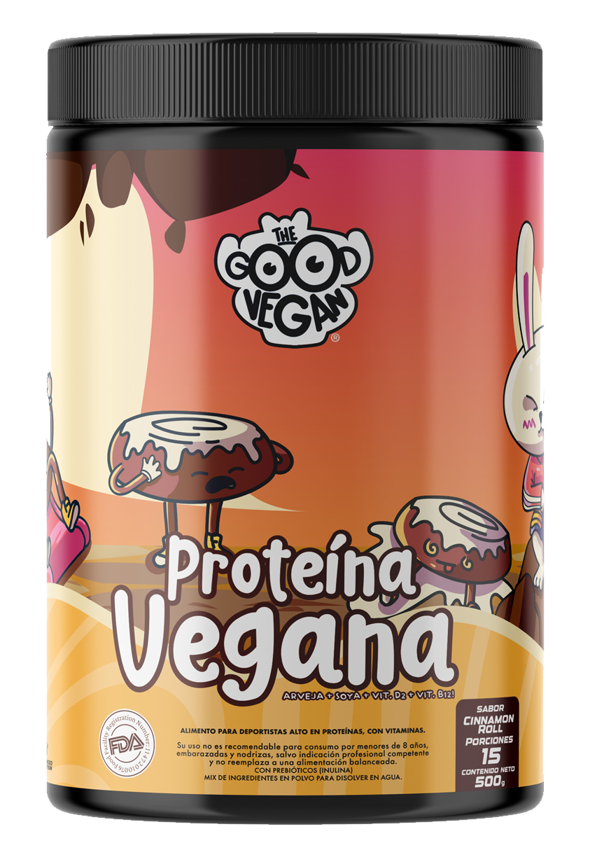 Proteína Vegana Sin Sabor 500g
