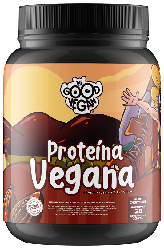 Proteína Vegana Sin Sabor 1020g