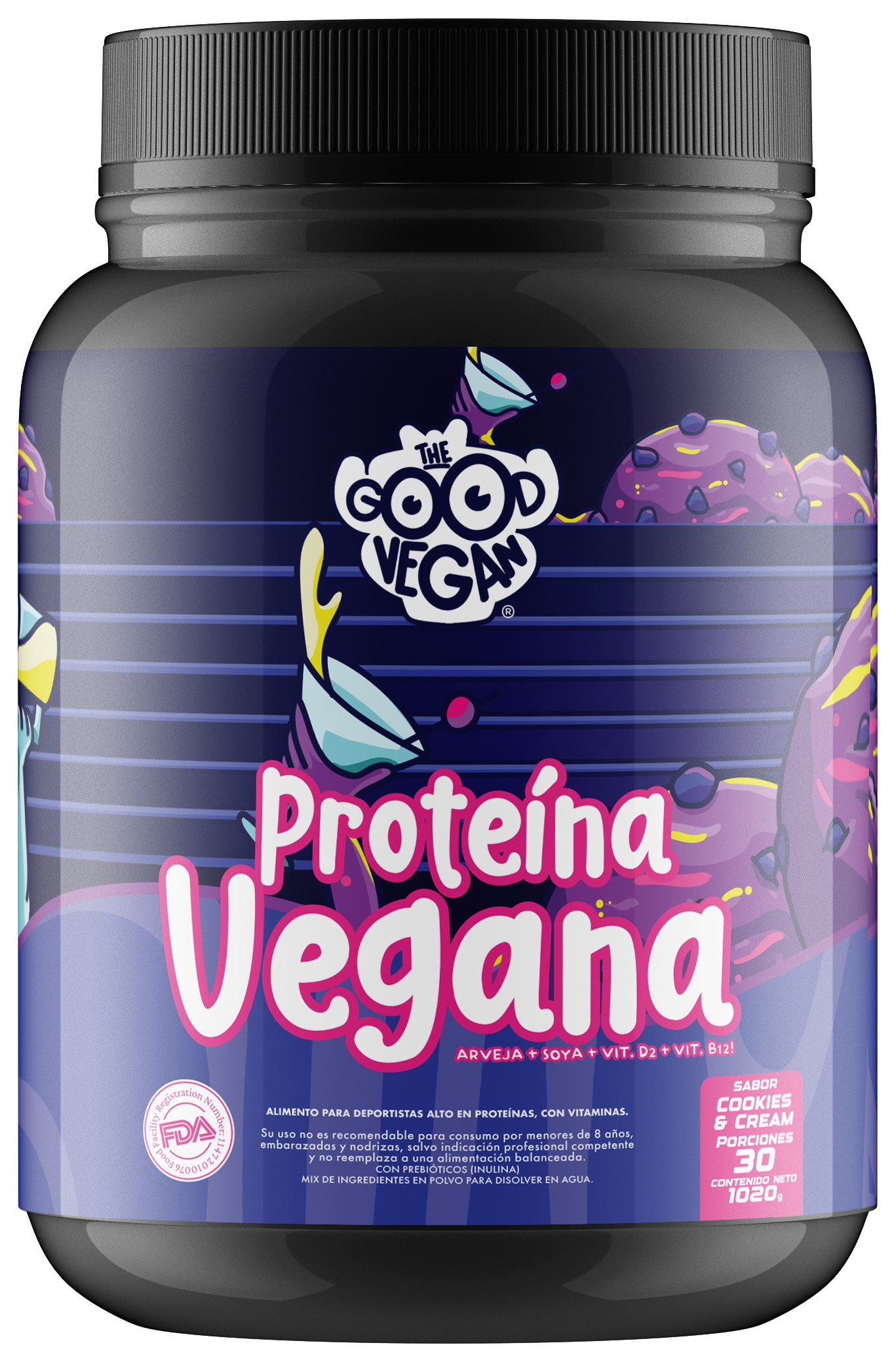 Proteína Vegana Avellana 1020g