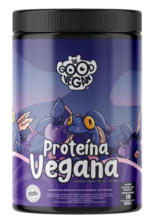 Proteína Vegana Frutos del Bosque 500g