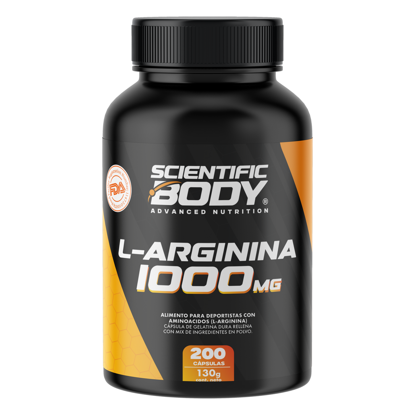 L-Arginina 1000mg 200 cápsulas