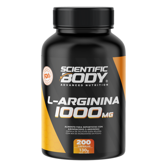 L-Arginina 1000mg 200 cápsulas