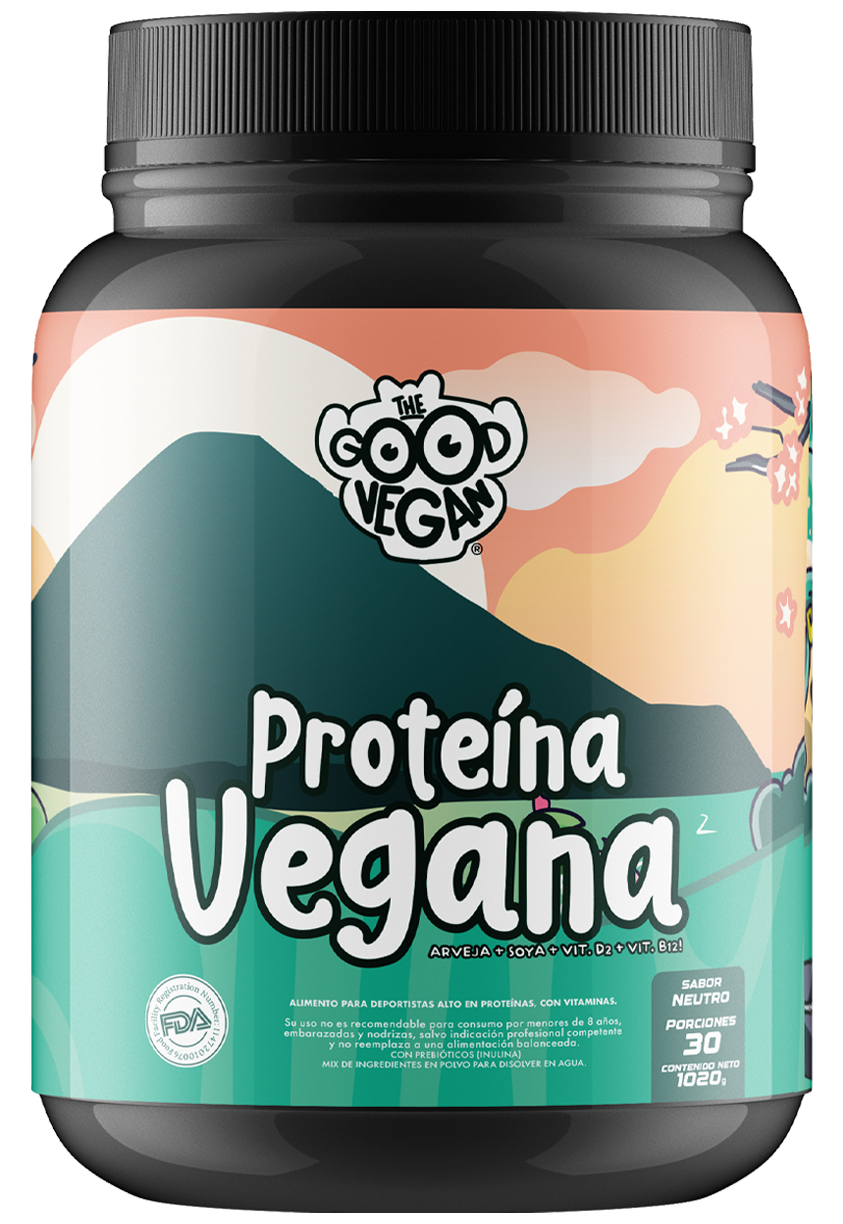 Proteína Vegana Sin Sabor 1020g