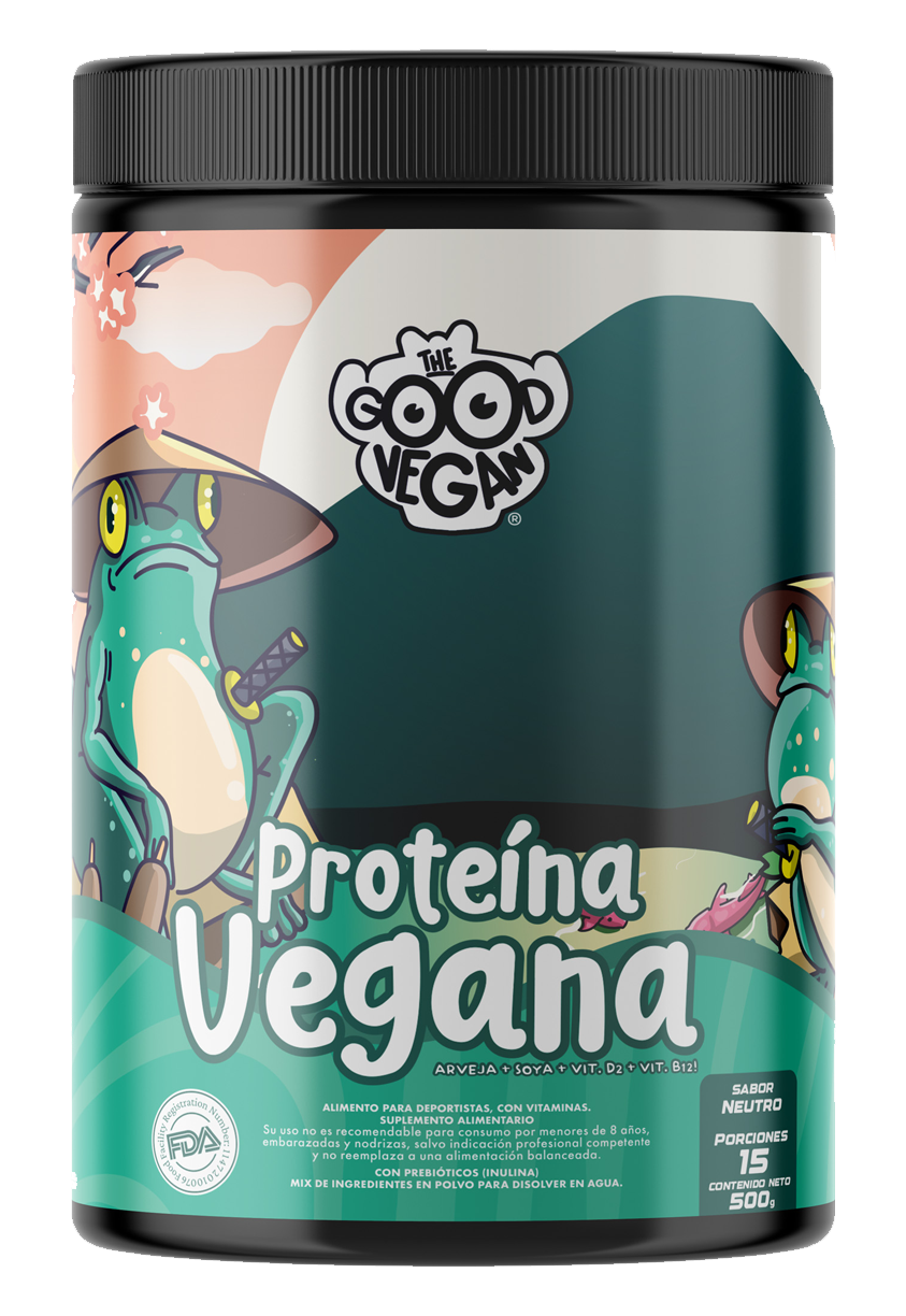 Proteína Vegana Sin Sabor 500g
