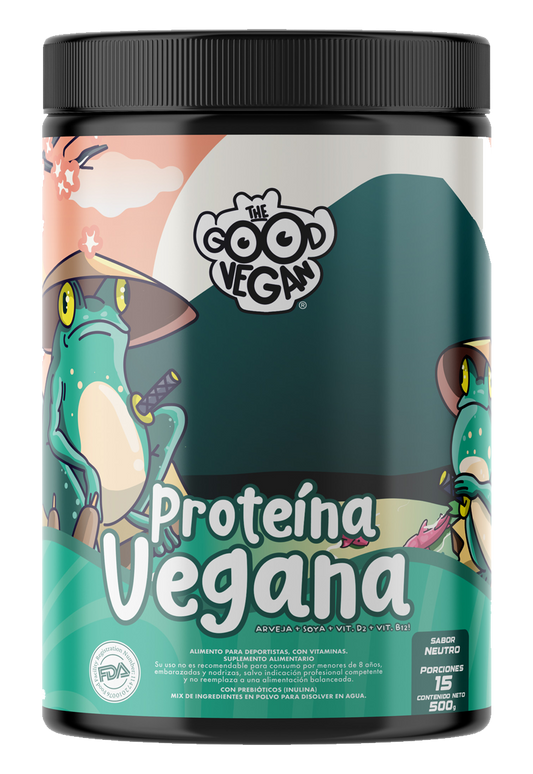 Proteína Vegana Sin Sabor 500g