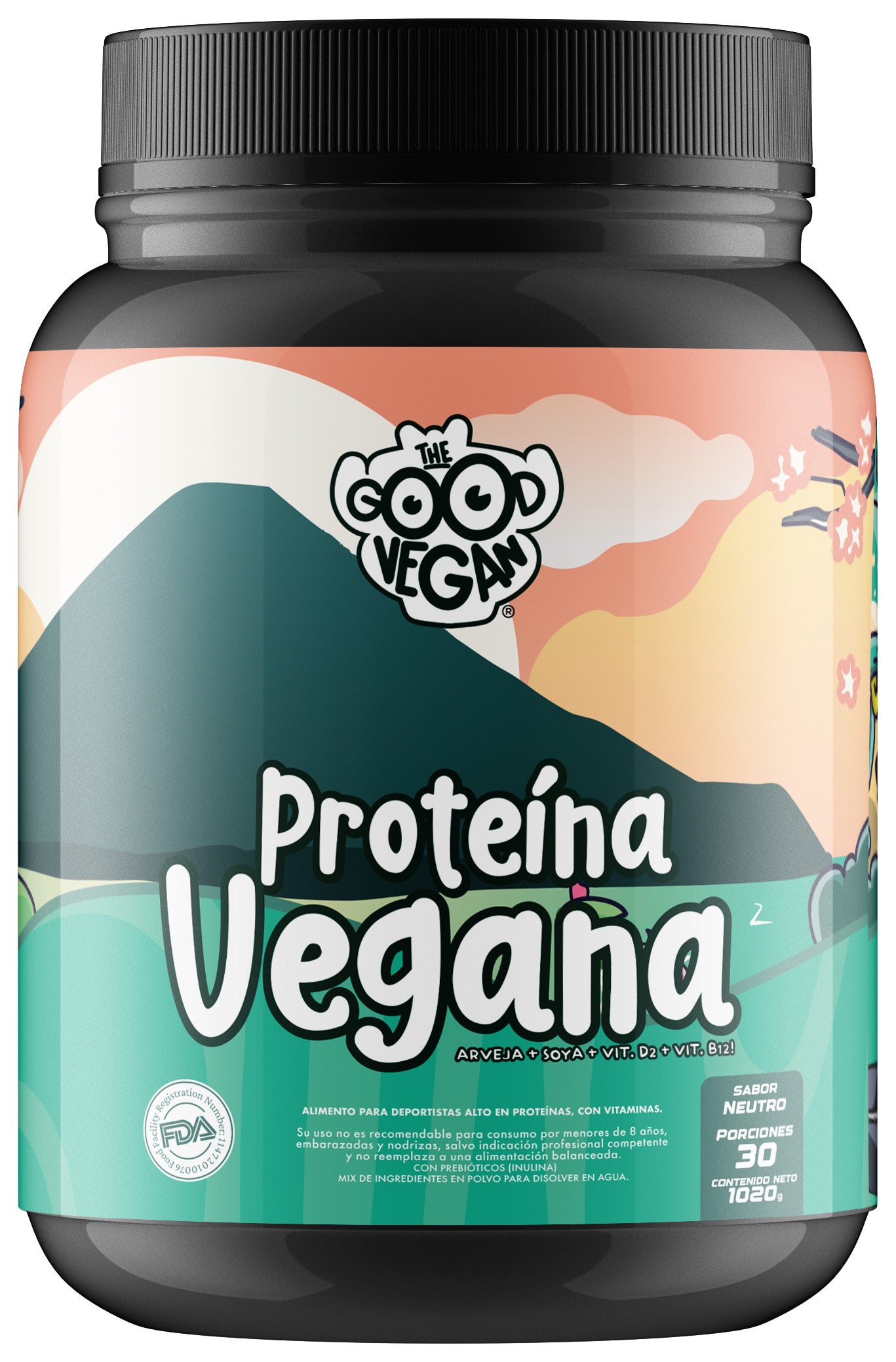 Proteína Vegana Chocolate 1020g