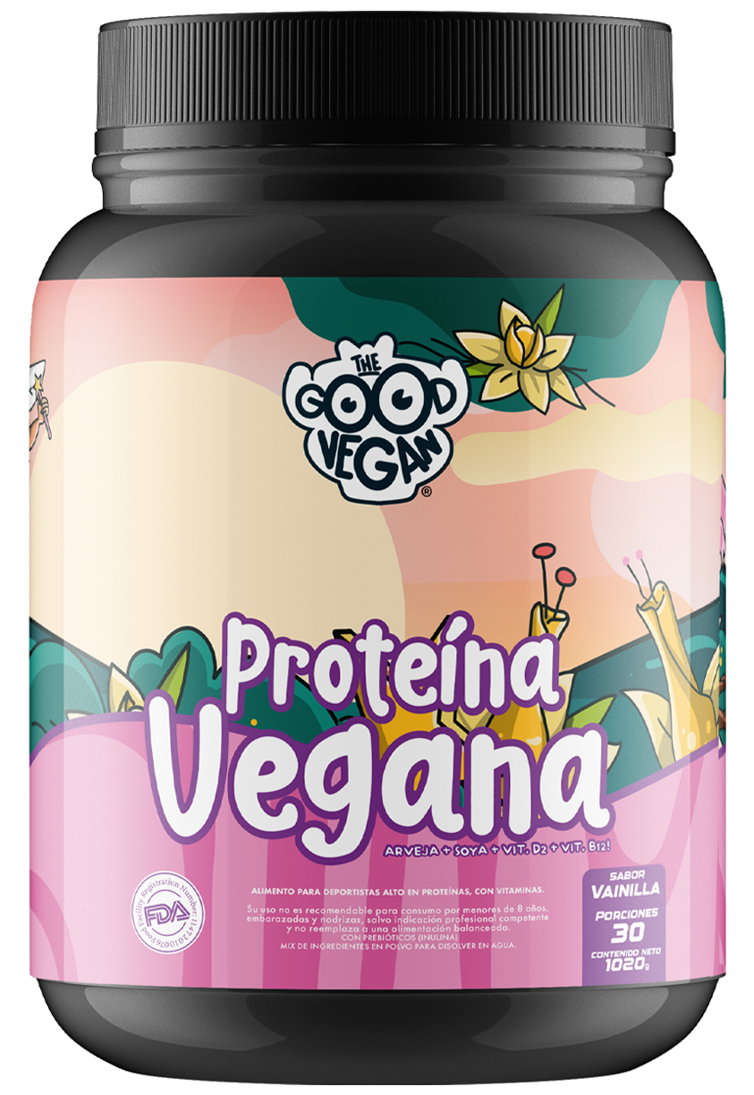 Proteína Vegana Vainilla 1020g